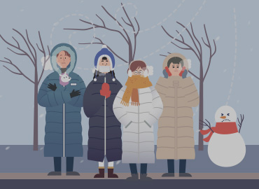 “추위, 아직 못 잃어!” 게시물 대표 사진